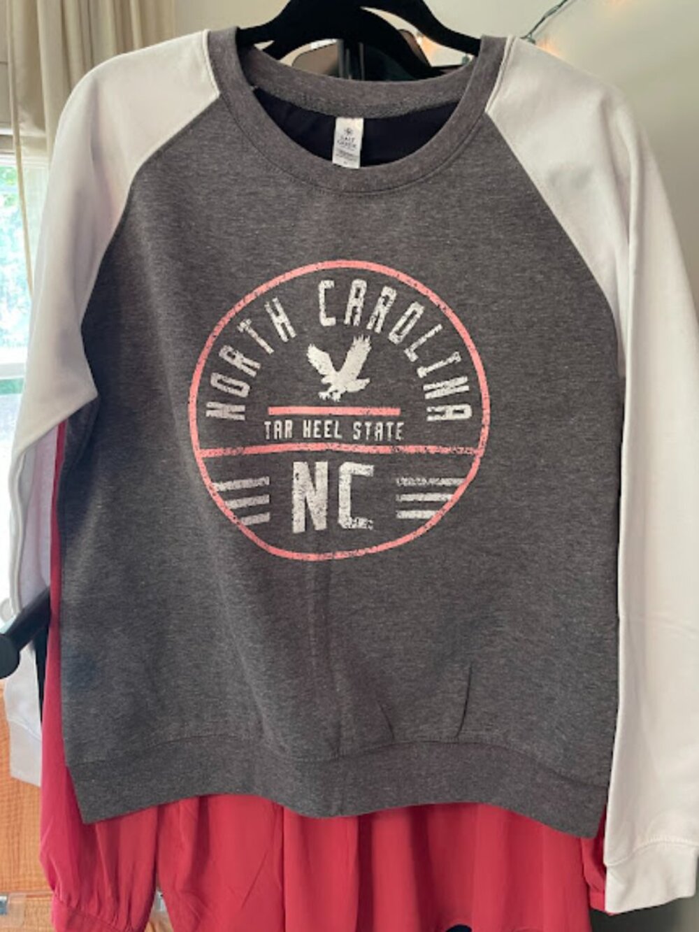 Salt Creek Apparel NC Tar Heel State LS Tee